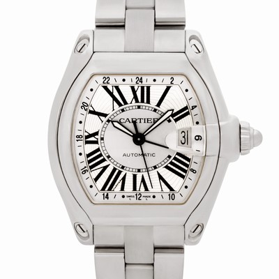 Cartier w62032x6 Roadster Automatic Unisex Stainless Steel Replica Watches