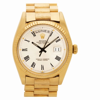 Rolex 1803 Day-Date Automatic Unisex 18k yellow gold Replica Watches