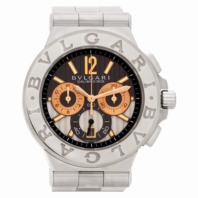 Bvlgari dg 42 swg ch Diagono Calibro 303 Automatic Male Stainless Steel Replica Watches