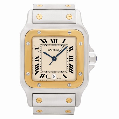 Cartier W20030C4 Santos Quartz Unisex Stainless Steel Replica Watches