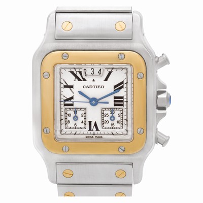 Cartier 2425 Santos Quartz Male Stainless Steel Replica Watches