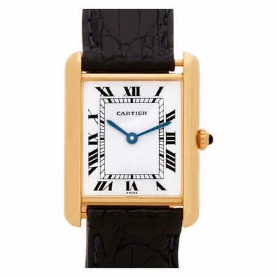 Cartier Cartier 2248 Tank Quartz Male 18k yellow gold Replica Watches