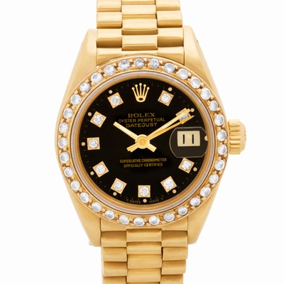 Rolex 69178 Datejust Automatic Female 18k yellow gold Replica Watches