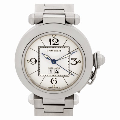 Cartier 2475 Pasha Automatic Unisex Stainless Steel Replica Watches