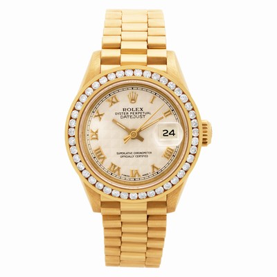 Rolex 69178 Datejust Automatic Female 18k yellow gold Replica Watches