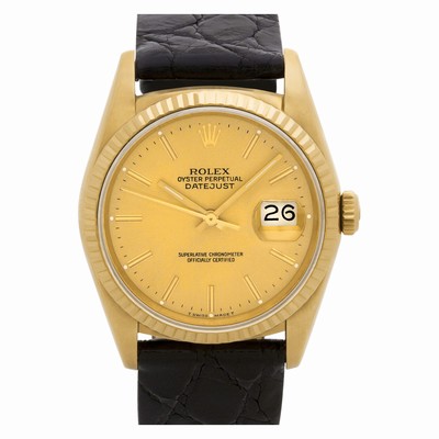 Rolex 16238 Datejust Automatic Male 18k yellow gold Replica Watches