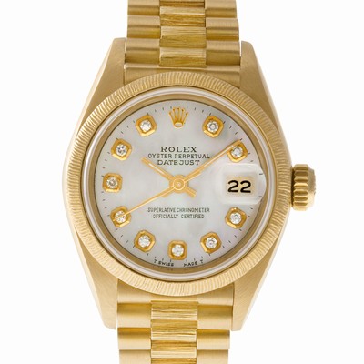 Rolex 69278 Datejust Automatic Female 18k yellow gold Replica Watches