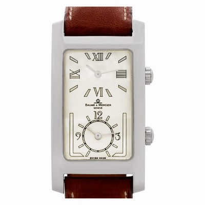 Baume & Mercier mv045121 Dual Time Quartz Unisex Stainless Steel Replica Watches
