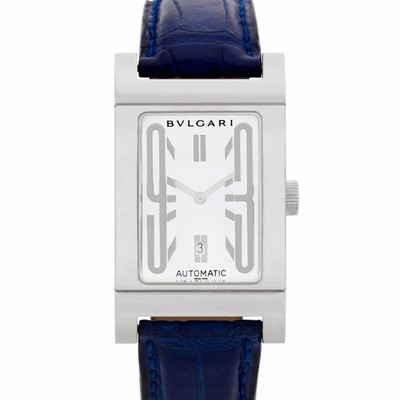 Bvlgari rt45s Rettangolo Automatic Unisex Stainless Steel Replica Watches