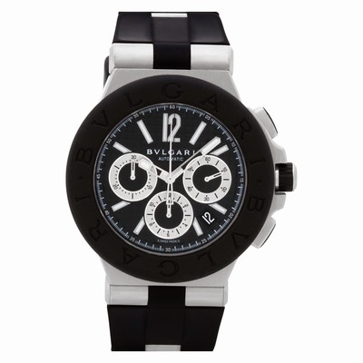 Bvlgari DG 42 SC CH Diagono Automatic Male Stainless Steel Replica Watches