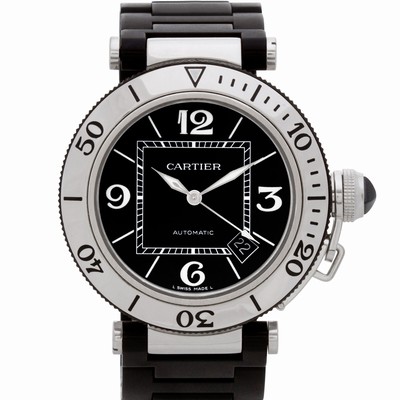 Cartier w31077u2 Pasha Seatimer Automatic Male Stainless Steel Replica Watches
