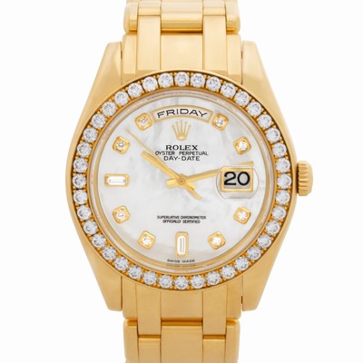 Rolex 18948 Masterpiece Automatic Male 18k yellow gold Replica Watches
