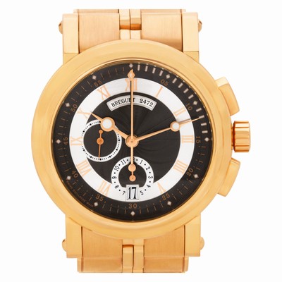 Breguet 5827BR225ZU Marine Chronometer Automatic Male 18k Pink Gold Replica Watches