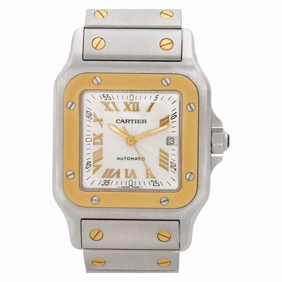 Cartier 2319 Santos Automatic Unisex 18k gold & Stainless Steel Replica Watches