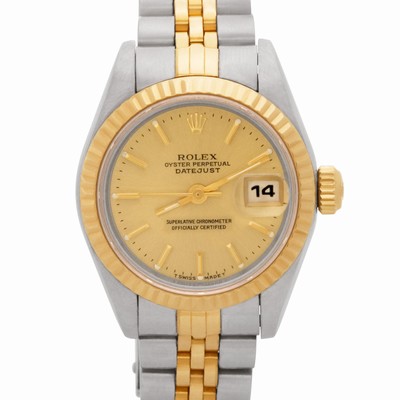 Rolex 69173 Datejust Automatic Female 18k gold & Stainless Steel Replica Watches