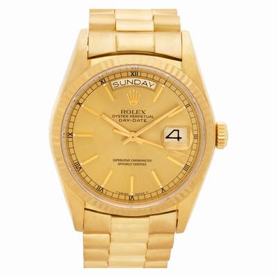 Rolex 18038 Day-Date Automatic Male 18k yellow gold Replica Watches