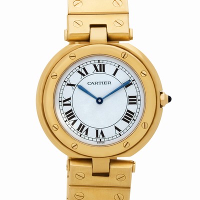 Cartier W3315 Santos Quartz Female 18k yellow gold Replica Watches