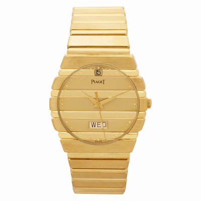 Piaget 15562c701 Polo Quartz Male 18k yellow gold Replica Watches