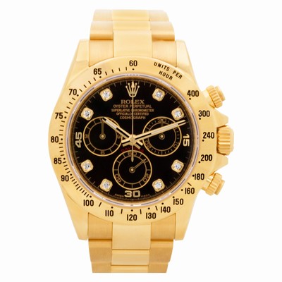 Rolex 116528H Daytona Automatic Male 18k yellow gold Replica Watches