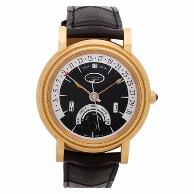 Parmigiani Parmigiani 4443 Fleurier Automatic Male 18k Pink Gold Replica Watches