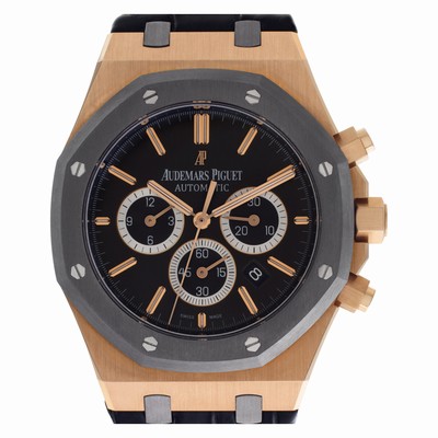 Audemars Piguet 263250l.00.d005cr.01 Royal Oak Automatic Male 18k rose gold Replica Watches