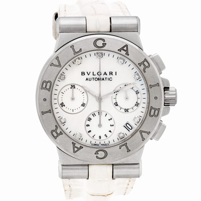 Bvlgari DG 35 S CH Diagono Automatic Unisex Stainless Steel Replica Watches