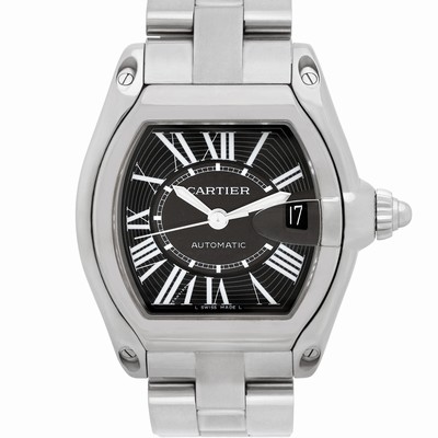 Cartier 2510 Roadster Automatic Unisex Stainless Steel Replica Watches