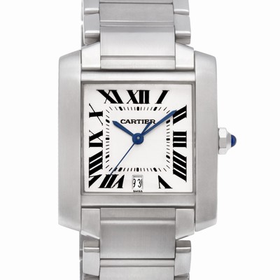 Cartier W51002q3 Tank Francaise Automatic Male Stainless Steel Replica Watches