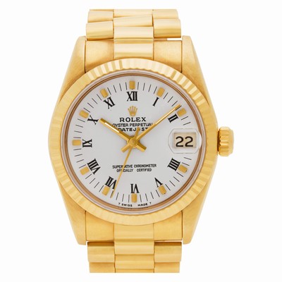 Rolex 68278 Datejust Automatic Female 18k yellow gold Replica Watches