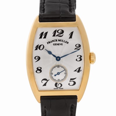 Franck Muller 7501 S6 MM Curvex Manual Female 18k yellow gold Replica Watches