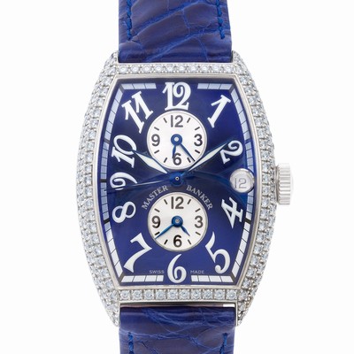 Franck Muller 5850MBD Master of Complication Automatic Male 18k White Gold Replica Watches