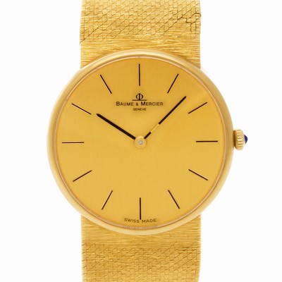 Baume & Mercier 35110 Classic Manual Male 18k Yellow Gold Replica Watches