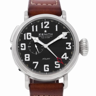 Zenith 03.2430.693 Pilot Montre D Aeronef Automatic Male Stainless Steel Replica Watches