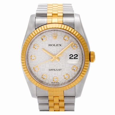 Rolex 116233 Datejust Automatic Male 18k gold & Stainless Steel Replica Watches