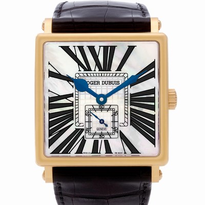 Roger Dubuis G43.14.5 Golden Square Automatic Male 18k Pink Gold Replica Watches