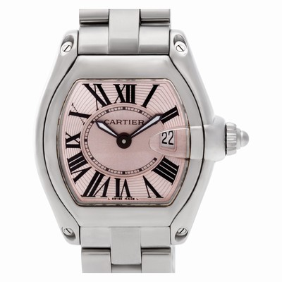Cartier 2675 Roadster Quartz Female Stainless Steel Replica Watches