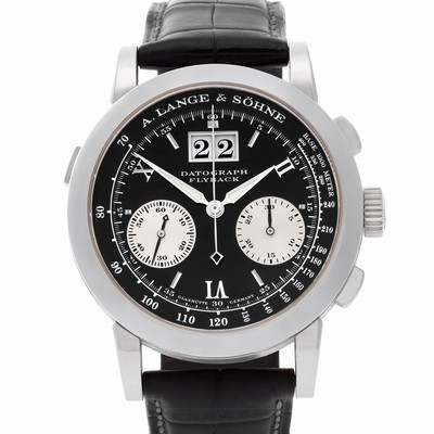 A. Lange & Sohne 403.035 Datograph Manual Male Platinum Replica Watches
