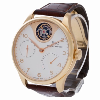IWC IW504202 Portuguese Automatic Male 18k rose gold Replica Watches