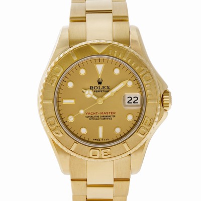 Rolex 68628 Yacht-Master Automatic Unisex 18k yellow gold Replica Watches