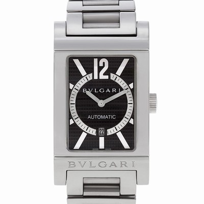 Bvlgari RT 45 S Rettangolo Automatic Unisex Stainless Steel Replica Watches