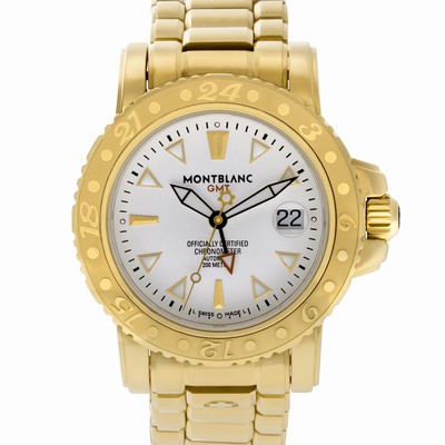 MontBlanc 7066-PL sport Automatic Male 18k yellow gold Replica Watches