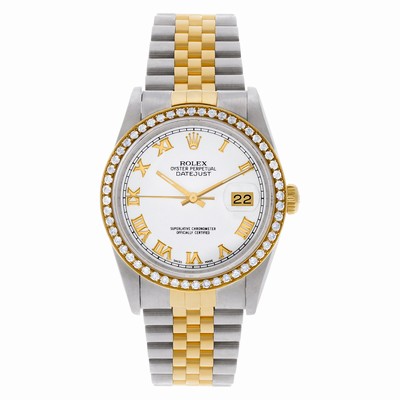 Rolex 16233 Datejust Automatic Male 18k Yellow Gold Replica Watches