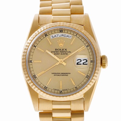 Rolex 18238 Day-Date Automatic Male 18k yellow gold Replica Watches