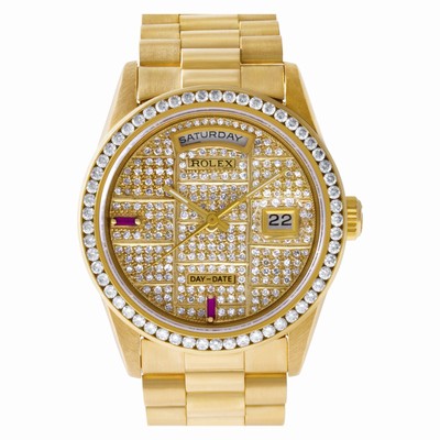 Rolex 18238 Day-Date Automatic Male 18k yellow gold Replica Watches