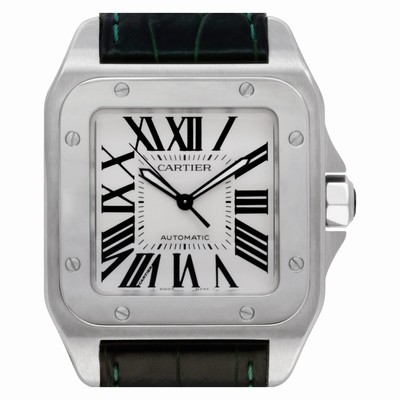Cartier W20073X8 Santos 100 Automatic Male Stainless Steel Replica Watches