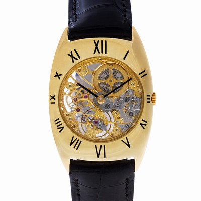 Audemars Piguet Audemars Piguet 464 Skeleton Manual Male 18k yellow gold Replica Watches