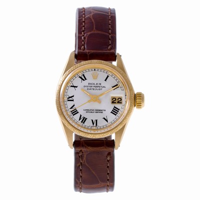 Rolex 6517 Datejust Automatic Female 18k yellow gold Replica Watches