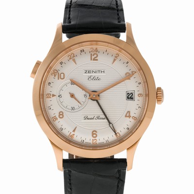 Zenith 35.1125.682 Elite Automatic Male 18k yellow gold Replica Watches