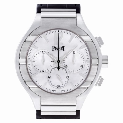 Piaget GOA29017 Polo Automatic Male 18k White Gold Replica Watches