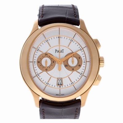Piaget GOA37112 Gouvernour Automatic Male 18k rose gold Replica Watches